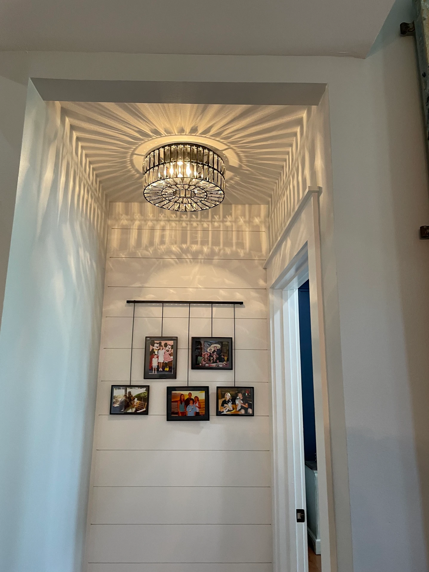DFS Electric residential stairwell ceiling light install, Tallahassee FL